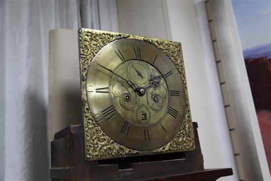 Jno. Ratcliffe, Chester. A George III mahogany eight day longcase clock, 7ft 3in.